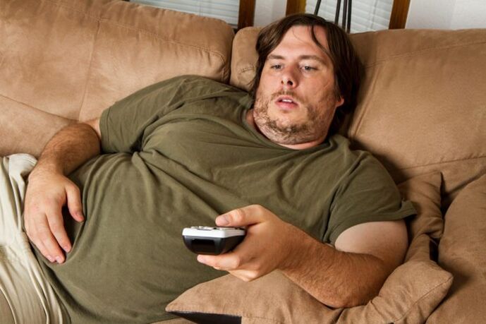 sedentary lifestyle and obesity as a cause of prostatitis